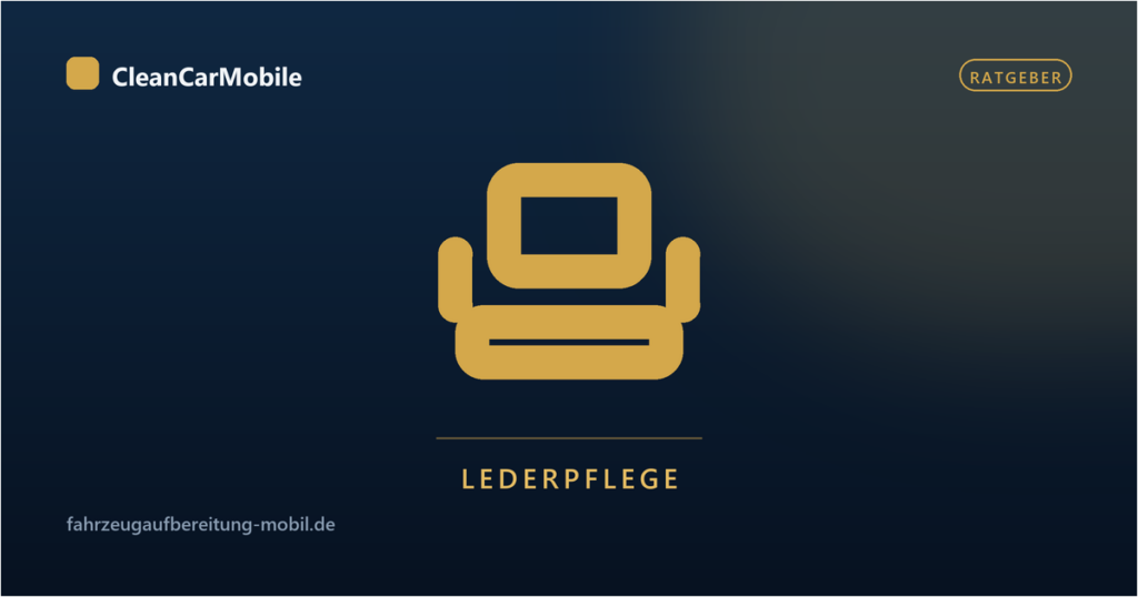 Ledersitze im Auto pflegen